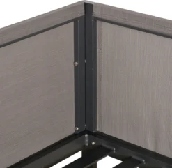 Outsunny De Jardin 3 Pièces Ensemble De Jardin En Aluminium Groupe De Sièges Avec Coussins De Table Basse Gris 84B-609 17 Outsunny De Jardin 3 Pièces Ensemble De Jardin En Aluminium Groupe De Sièges Avec Coussins De Table Basse Gris 84B-609 -Jardin Meubles Magasin 1200x1169 6