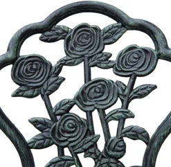 Outsunny Ensemble Bistro 3 Pièces Ensemble De Balcon Meubles De Jardin Balcon Fonte D'aluminium Vert Antique 01-0795 -Jardin Meubles Magasin 1200x1170 1