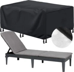 Housse De Chaise De Jardin Springos| Chaises De Jardin | Housse De Chaise De Jardin | Étanche | 200 X 68 X 70 Cm | Noir -Jardin Meubles Magasin 1200x1171 6