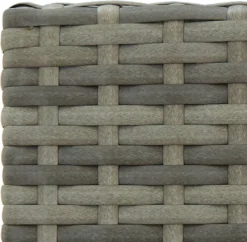 Ensemble De Bar De Jardin Premium - Bar De Jardin 3 Pièces Avec Accoudoirs Poly Rotin Gris -Jardin Meubles Magasin 1200x1175 10