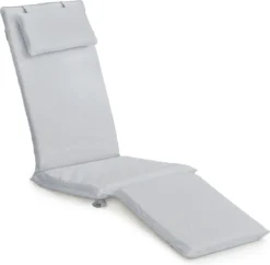 Gardenista Coussin De Chaise à Vapeur De Jardin Inclinable Coussin De Meubles De Patio Résistant à L'eau Hypoallergénique Rempli De Mousse Durable Épais Et Confortable