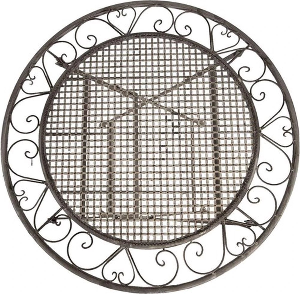 Set De Bistro Table De Bistrot Chaise De Bistrot (3 Pièces) Ø 70*76 Cm / 40*47*94 Cm (2) Boucles De Fer Wit Ensemble De Balcon Ensemble De Jardin Ensemble De Terrasse 4 Set De Bistro Table De Bistrot Chaise De Bistrot (3 Pièces) Ø 70*76 Cm / 40*47*94 Cm (2) Boucles De Fer Wit Ensemble De Balcon Ensemble De Jardin Ensemble De Terrasse – Image 4