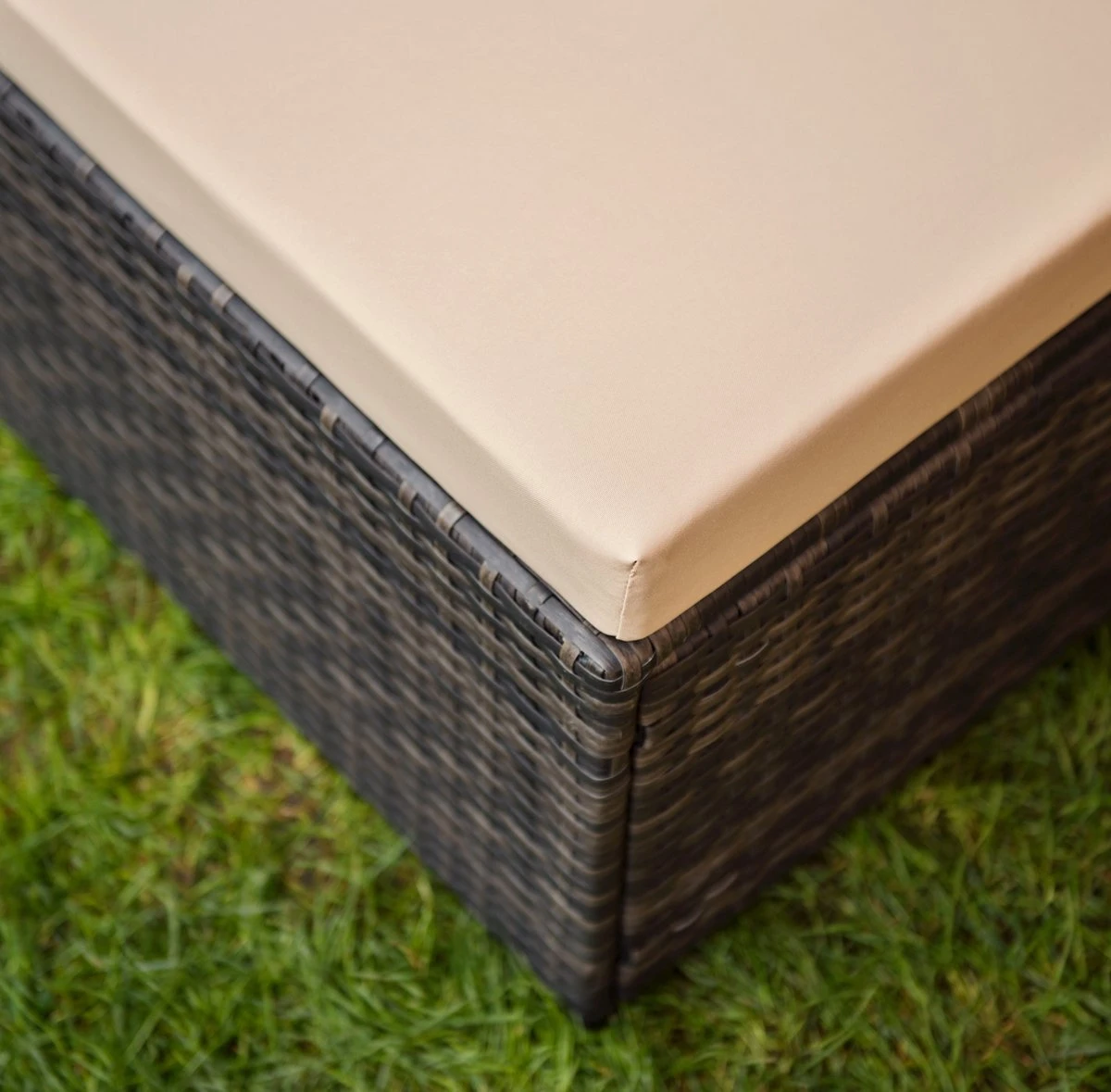 Comfy Coussins De Siège D'extérieur Pour Meubles En Rotin Coussins De Mobilier De Jardin Rembourrage De Terrasse Résistant à Water Confortable Et Léger 65 X 65 X 7 Cm 4 Comfy Coussins De Siège D'extérieur Pour Meubles En Rotin Coussins De Mobilier De Jardin Rembourrage De Terrasse Résistant à Water Confortable Et Léger 65 X 65 X 7 Cm – Image 4