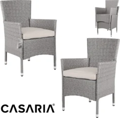 Salon D'angle En Casaria Casaria - Canapé D'angle Et 2 Chaises De Jardin De Jardin - Beige 6 Salon D'angle En Casaria Casaria - Canapé D'angle Et 2 Chaises De Jardin De Jardin - Beige -Jardin Meubles Magasin 1200x1180 14