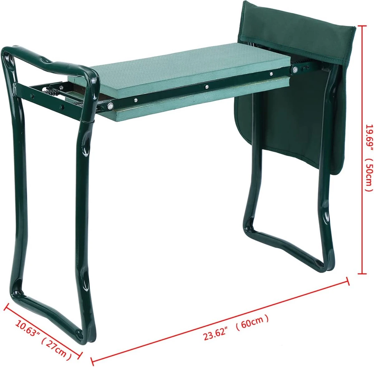 Tabouret De Travail De Jardin, Genouillère De Jardin, Avec Sac De Travail En Option Pour Le Jardinage, La Maison, Le Banc De Jardin 2 Tabouret De Travail De Jardin, Genouillère De Jardin, Avec Sac De Travail En Option Pour Le Jardinage, La Maison, Le Banc De Jardin – Image 2