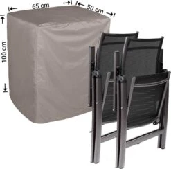 Housse Carrée 50 X 65 H : 100 Cm - Housse Chaise De Jardin - RFOLD50