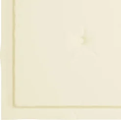 Prolenta Premium - Chaise Berçante - Chaise Berçante Avec Kussen Couleur Crème Bois De Teck Massif - Crème - Balançoire -Jardin Meubles Magasin 1200x1186 4