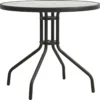 Prolenta Premium - Table Bistrot Ø80x71 Cm Acier Anthracite - Table - Table De Jardin - Tables De Tables De Jardin