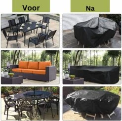 Housse De Protection Table De Jardin - Housse De Table De Jardin Pour Tous Les Ensembles - Housse Pour Ensemble De Jardin étanche - Garantie De Satisfaction à 100% - 325 * 180 * 71 Cm -Jardin Meubles Magasin 1200x1188 17