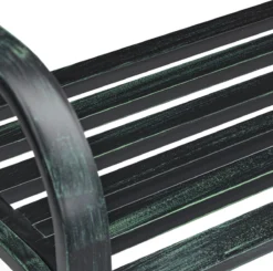 Relaxdays Banc De Jardin Antique - Banc De Parc - Banc De Balcon Deux Places - Fonte - Banc De Jardin Noir-vert -Jardin Meubles Magasin 1200x1189 1