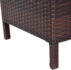 Table D'appoint De Jardin En Polyrattan Lot De 3 - Set De Table De Jardin - Table De Jardin - Table De Balcon - Set De 3 - Polyrattan - Marron -Jardin Meubles Magasin 1200x1190 14