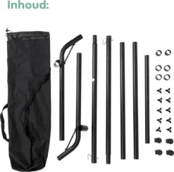 Hamac Standard Résistant Aux Intempéries Jusqu'à 205 Kg Chargeable - Longueur Réglable 290-330 Cm Hamac 2 Personnes Standard - Cadre De Hamac Pour Hamacs Traditionnels - Support Pour Hamac Avec Sac De Transport -Jardin Meubles Magasin 1200x1190 7