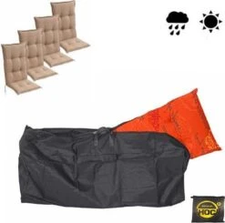 Housse De Rangement Coussins De Jardin De Jardin Imperméable 125x32x50 Cm (LxlxH) Avec Poignées 7 Housse De Rangement Coussins De Jardin De Jardin Imperméable 125x32x50 Cm (LxlxH) Avec Poignées -Jardin Meubles Magasin 1200x1192 11