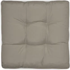 Beautissu Coussin D' Plein Air Résistant à L'eau 60x60x10 Cm - Coussin D'assise Coussin Grijs Clair Pour Salon De Mobilier De Jardin - Flair Lounge -Jardin Meubles Magasin 1200x1193 18