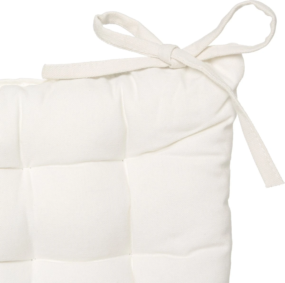 Coussin De Chaise De Jardin Atmosphera - 1x - Blanc Ivoire - Coton - 38 X 6 Cm - Coussin De Siège 4 Coussin De Chaise De Jardin Atmosphera - 1x - Blanc Ivoire - Coton - 38 X 6 Cm - Coussin De Siège – Image 4