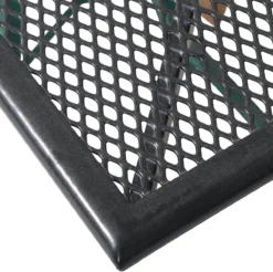 HN® 60 X 65 X 40 Cm - Table Pliante Balcon - Balustrade De Table - Table Suspendue Gris Anthracite Résistant Aux Intempéries - En Métal Extensible Avec Couvercle En Plastique -Jardin Meubles Magasin 1200x1196 8