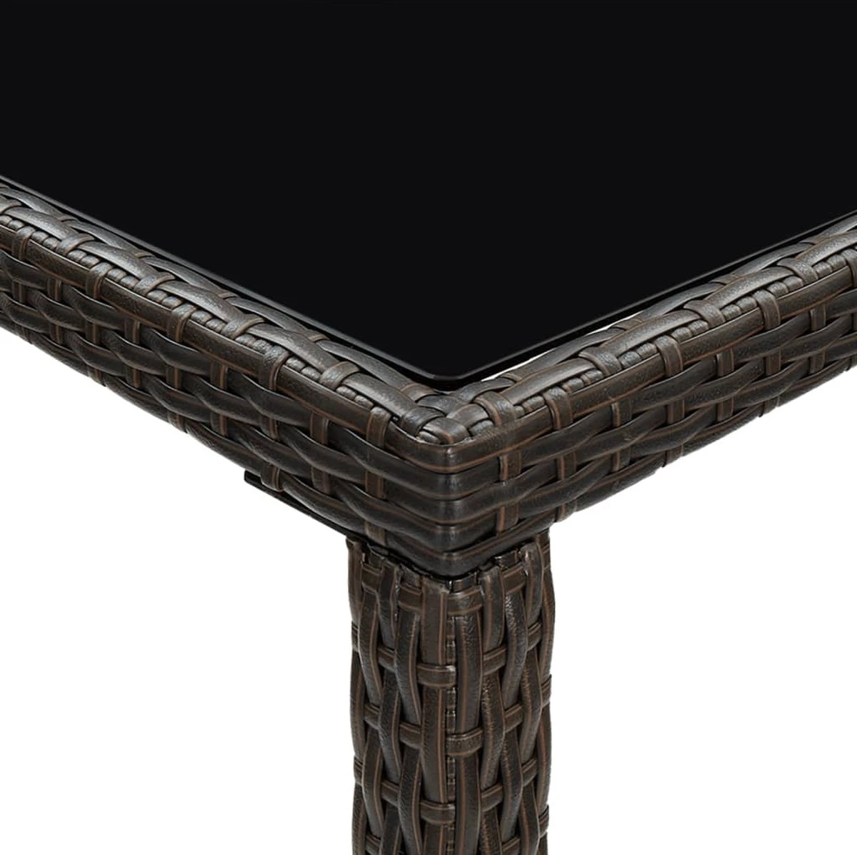 Ensemble De Bar De Jardin Premium - Ensemble De Bar De Jardin 9 Pièces Avec Coussins Polyrotin Marron 5 Ensemble De Bar De Jardin Premium - Ensemble De Bar De Jardin 9 Pièces Avec Coussins Polyrotin Marron – Image 5