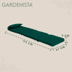 Coussin De Chaise Longue Résistant à Water De Rechange Gardenista Fabriqué En Nederland Rempli De Mousse -Jardin Meubles Magasin 1200x1198 100