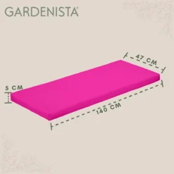 Gardenista Lutyens Coussin Pour Banc De Jardin Plein Air Meubles De Terrasse D' Summer 3 Places Matériau Résistant à Water Rembourrage En Mousse épaisse Léger Et Comfy -Jardin Meubles Magasin 1200x1198 128