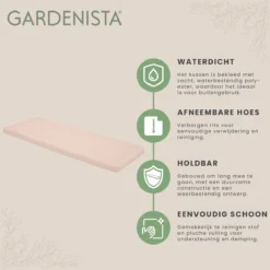 Gardenista Banc De Jardin Coussin De Terrasse Mobilier De Canapé D'extérieur Coussin De Canapé 2 Places Matériau Résistant à Water Confortable Durable Et Léger, Pierre 12 Gardenista Banc De Jardin Coussin De Terrasse Mobilier De Canapé D'extérieur Coussin De Canapé 2 Places Matériau Résistant à Water Confortable Durable Et Léger, Pierre -Jardin Meubles Magasin 1200x1198 147