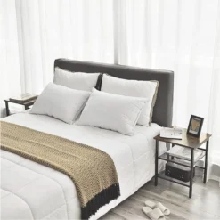 Songmics VASAGLE Tables De Chevet De Chevet, Ensemble De 2 Tables D'appoint, Petites Tables Basses Avec étagères à Grille Réglables, Design Industriel, Vintage Marron-noir LET24X -Jardin Meubles Magasin 1200x1198 15