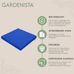Gardenista Kussen De Siège D'extérieur Pour Meubles En Rotin Coussin De Meubles De Jardin Water Rembourrage De Chaise De Meubles De Patio Léger Et Durable -Jardin Meubles Magasin 1200x1198 156