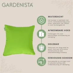 Gardenista Kussen De Dispersion Pour Meubles D'extérieur Résistant à L'eau De Qualité Supérieure Rempli De Fibres Creuses De 45 Pouces -Jardin Meubles Magasin 1200x1198 166