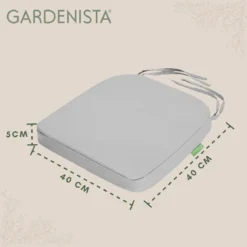 Gardenista Coussins De Chaise De Jardin Pour Chaise D'extérieur Resol Palma Coussins De Siège De Rechange Hypoallergéniques Tissu Résistant à Water Groot Pour L'extérieur -Jardin Meubles Magasin 1200x1198 178