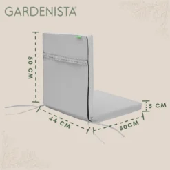 Premium Coussin De Siège De Chaise De Jardin De Qualité Supérieure Ceintures Sécurisées Strings Et élastique à Trek Sur Le Dos Résistant à L'eau Convient Pour L'intérieur Et L'extérieur -Jardin Meubles Magasin 1200x1198 180