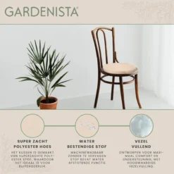 Gardenista Jardin Rond Bistro Chaise Coussin De Siège Coussin De Siège Meubilair De Patio Plein Air Cordons De Bande De Sécurité Pour Antidérapant Résistant À L'eau Confortable Durable Et Léger -Jardin Meubles Magasin 1200x1198 185