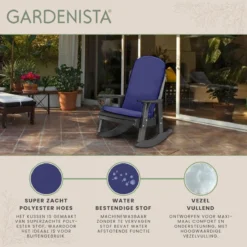 Premium Garden Coussin De Siège De Chaise Adirondack De Qualité Supérieure Pneus Sécurisés Rempli De Mousse Résistant à L'eau Housse à Glissière Douce, Durable Et Confortable -Jardin Meubles Magasin 1200x1198 188