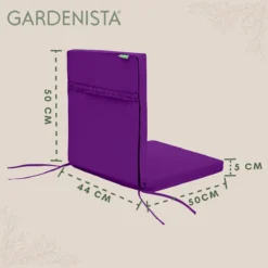 Premium Coussin De Siège De Chaise De Jardin De Qualité Supérieure Ceintures Sécurisées Strings Et élastique à Trek Sur Le Dos Résistant à L'eau Convient Pour L'intérieur Et L'extérieur -Jardin Meubles Magasin 1200x1198 35