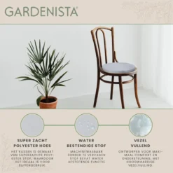 Gardenista Jardin Rond Bistro Chaise De Patio Coussin De Siège Coussin Meubilair D' Plein Air Sûr Bande Cordons Pour Antidérapant Résistant À L'eau Confortable Durable Et Léger -Jardin Meubles Magasin 1200x1198 51