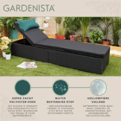 Gardenista Chaise Longue Repose-cou Kussen Meubles De Patio Plein Air Hypoallergénique Appuie-tête Kussen Sangles Sécurisées Sans Glissement -Jardin Meubles Magasin 1200x1198 72