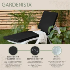 Gardenista Lounger Meubilair Coussin Pad Résistant à Water Et Respirant Tissu Facile à Nettoyer Pour L'extérieur Moderne Et Elegance Jardins Doux Et Comfy 11 Gardenista Lounger Meubilair Coussin Pad Résistant à Water Et Respirant Tissu Facile à Nettoyer Pour L'extérieur Moderne Et Elegance Jardins Doux Et Comfy -Jardin Meubles Magasin 1200x1198 81