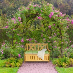 Banc De Jardin Relaxdays Avec Espace De Rangement - Banc D'extérieur En Bois - Banc De Balcon - Banc D'extérieur -Jardin Meubles Magasin 1200x1199 1