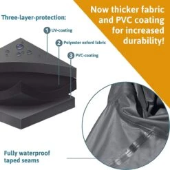 Housse/Housse De Protection/Bâche Pour Salon De Mobilier De Jardin 242 162 100cm -Jardin Meubles Magasin 1200x1199 19