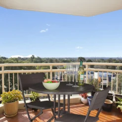 Table De Jardin Relaxdays Ronde - Table De Balcon - Table D'appoint De Jardin - Table De Patio - Table D'extérieur étroite -Jardin Meubles Magasin 1200x1199 8