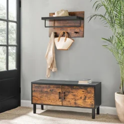 Étagère Murale Flottante - Industriel - Support Mural - Étagère Murale - Étagère à Livres - Étagère Photo - Wit - 75x19x47cm -Jardin Meubles Magasin 1200x1200 1017