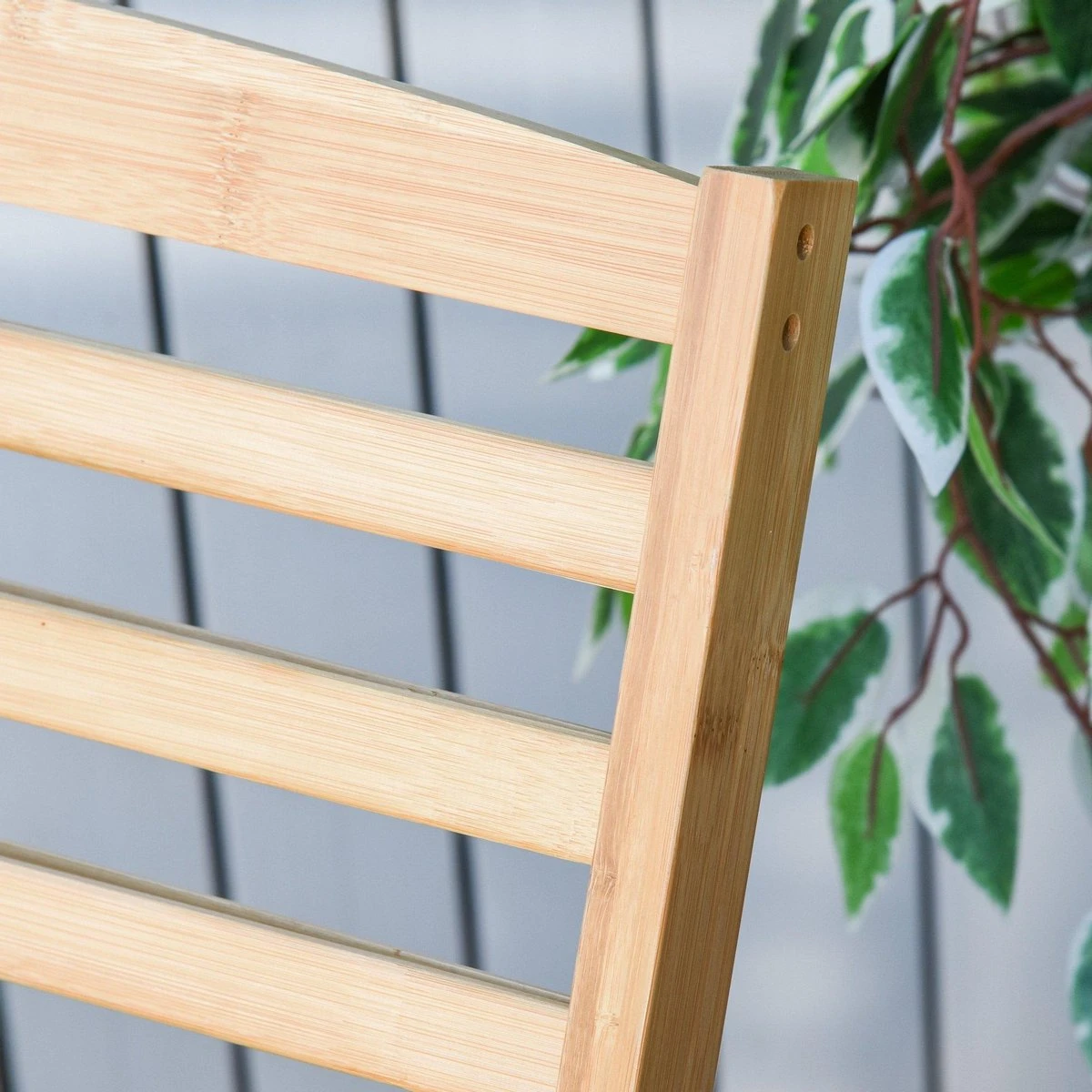 Chaise à Bascule De Jardin Nancy's Dodgeville - Fauteuil - Chaise De Jardin - Bamboe - Naturel - 70 X 100 X 95,5 Cm 7 Chaise à Bascule De Jardin Nancy's Dodgeville - Fauteuil - Chaise De Jardin - Bamboe - Naturel - 70 X 100 X 95,5 Cm – Image 7