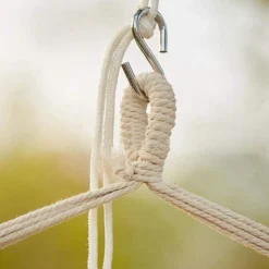 Chaise Suspendue I-wannahave - Chaise Hamac Pour L'intérieur Et L'extérieur, Incl. 2 Coussins Et Compartiment Livre - Adultes & Enfants - Nid Suspendu Jusqu'à 225kg - Beige -Jardin Meubles Magasin 1200x1200 1073