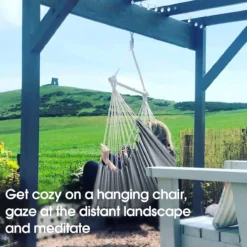 Chaise Hamac Grande Chaise Hamac Relax Chaise Berçante à Suspendre Tissu En Katoen Pour Un Comfort Et Une Durabilité Supérieurs Perfect Pour Intérieur/extérieur Maison Chambre Patio Terrasse Cour Jardin Détente 7 Chaise Hamac Grande Chaise Hamac Relax Chaise Berçante à Suspendre Tissu En Katoen Pour Un Comfort Et Une Durabilité Supérieurs Perfect Pour Intérieur/extérieur Maison Chambre Patio Terrasse Cour Jardin Détente -Jardin Meubles Magasin 1200x1200 1170