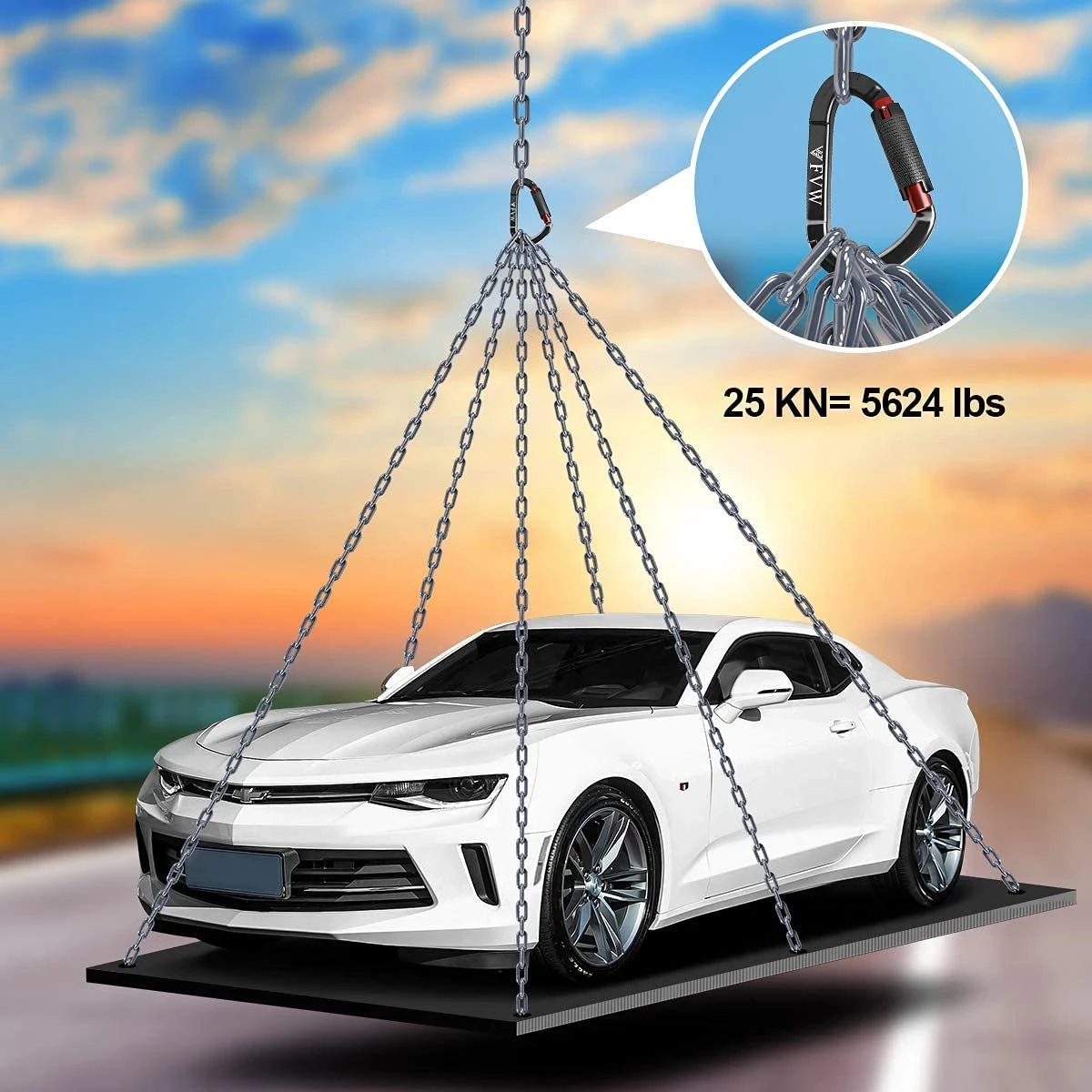 Matériel D'escalade D'escalade De Mousqueton, Clips De Mousqueton D'escalade à Verrouillage Automatique Certifiés UIAA 25KN Pour Hamacs, Balançoires, Laisses De Chien Verrouillables 2 Matériel D'escalade D'escalade De Mousqueton, Clips De Mousqueton D'escalade à Verrouillage Automatique Certifiés UIAA 25KN Pour Hamacs, Balançoires, Laisses De Chien Verrouillables – Image 2