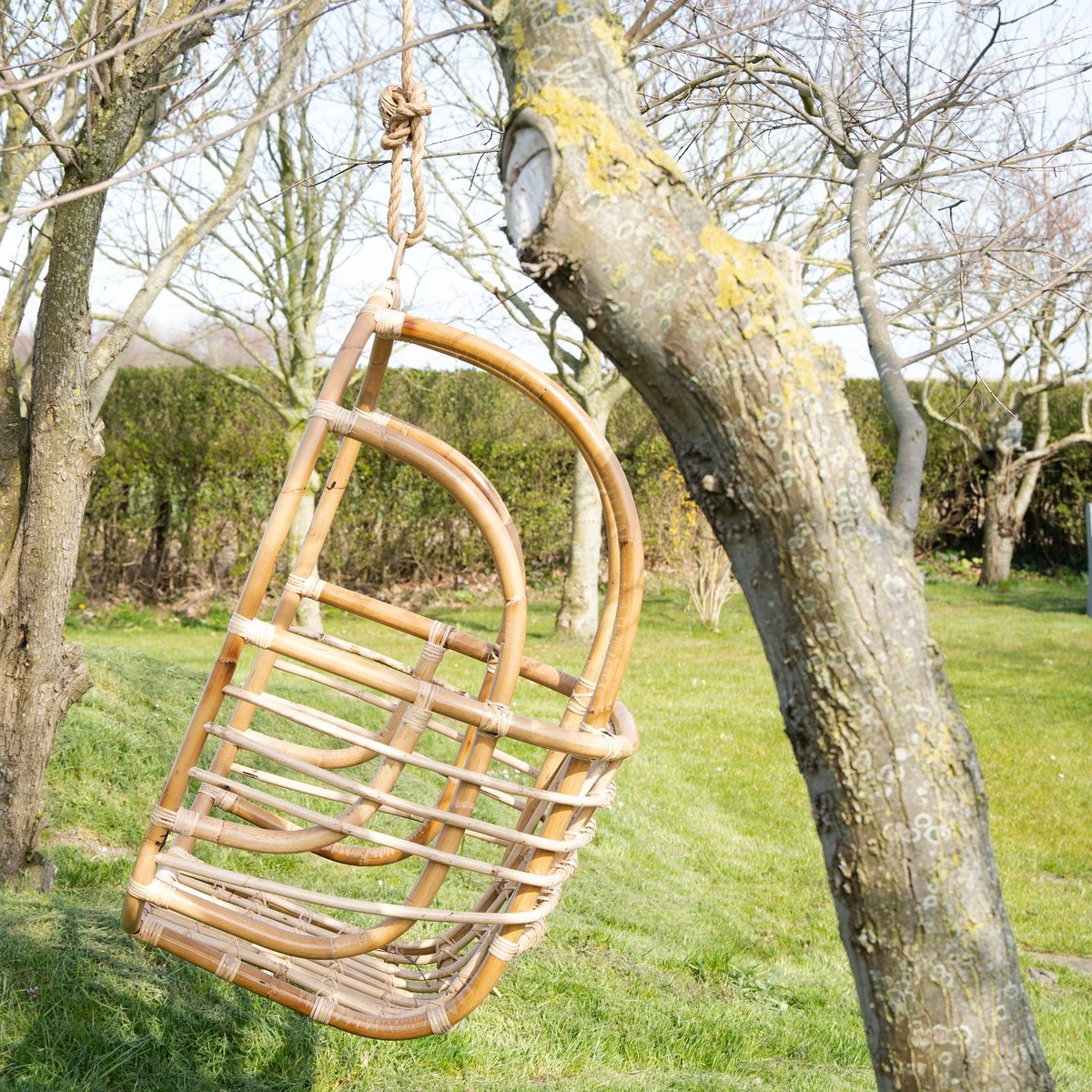 Mobilier De Jardin | Fauteuil Suspendu The Vibe Light Rotin | Résistant Aux Intempéries | Capacité : 200 Kilos 3 Mobilier De Jardin | Fauteuil Suspendu The Vibe Light Rotin | Résistant Aux Intempéries | Capacité : 200 Kilos – Image 3