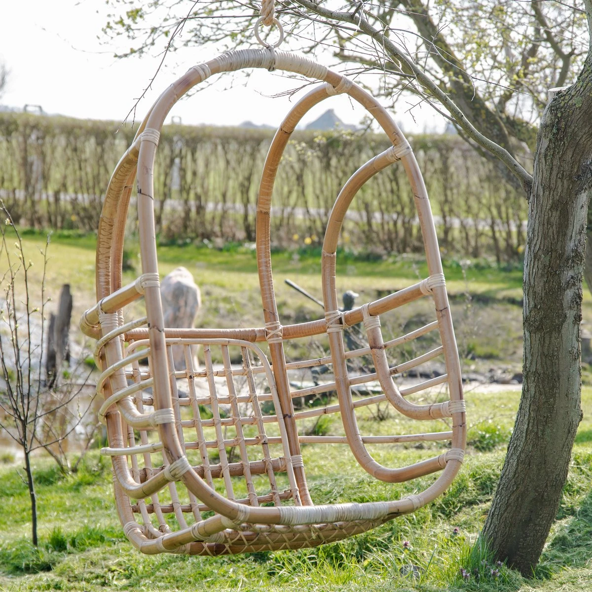 Mobilier De Jardin | Fauteuil Suspendu The Vibe Light Rotin | Résistant Aux Intempéries | Capacité : 200 Kilos 7 Mobilier De Jardin | Fauteuil Suspendu The Vibe Light Rotin | Résistant Aux Intempéries | Capacité : 200 Kilos – Image 7