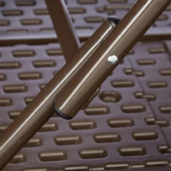 Table De Jardin Relaxdays Rotin BASTIAN Pliable, Table D'appoint, Table à Manger, Jardin, Véranda Marron, Rond -Jardin Meubles Magasin 1200x1200 1354