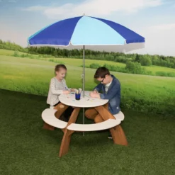 AXI Orion Table Pique Nique Enfant Ronde En Bois Marron & Blanc - Table Picnic Avec Parasol Pour Le Jardin 18 AXI Orion Table Pique Nique Enfant Ronde En Bois Marron & Blanc - Table Picnic Avec Parasol Pour Le Jardin -Jardin Meubles Magasin 1200x1200 1358