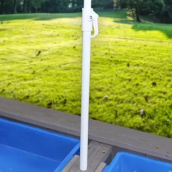 AXI Nick Table Sable Et Eau / Table Pique Nique Anthracite / Gris - Table D’eau Avec Couvercle, Boîtes De Rangement & Parasol - Table De Jeu Enfant à Eau Pour Le Jardin -Jardin Meubles Magasin 1200x1200 1374