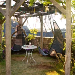 Table De Jardin Relaxdays Avec Trou Pour Parasol - Table De Bistrot Blanche - Table D'extérieur Ronde En Métal - Balcon -Jardin Meubles Magasin 1200x1200 1381