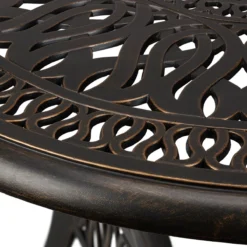 Relaxdays Table De Jardin Ronde - Table De Balcon Avec Trou De Parasol - Table Basse - Table D'appoint De Jardin -Jardin Meubles Magasin 1200x1200 1408